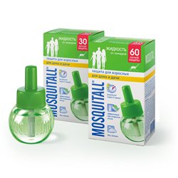 Жидкость от комаров  «Защита для взрослых. Для дома и дачи»,60 ночей